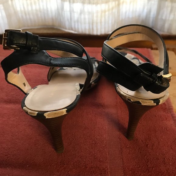 Tommy Hilfiger - Heeled Sandals SIZE 7.5 - Black - Picture 4 of 8